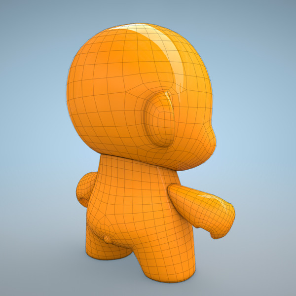 vinyl toy munny 3d model - Munny by Tomas Sinkunas